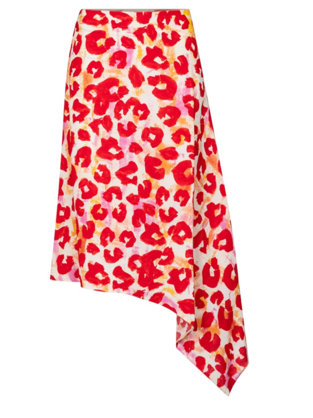 MARNI
Leopard-print sablé midi skirt- new without tags